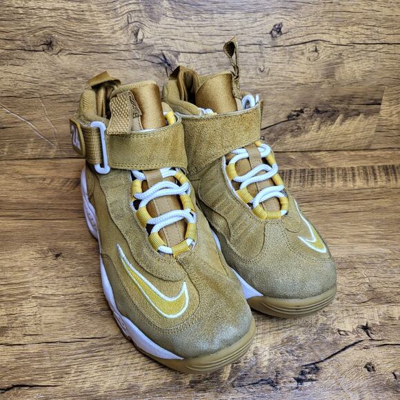 Nike Air Griffey Max 1 Wheat suede high top sneaker size 4 Youth. - Picture 13 of 13